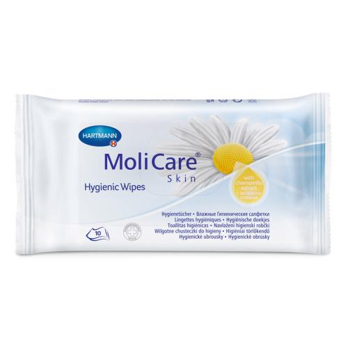 Lingettes imprégnées Molicare Skin