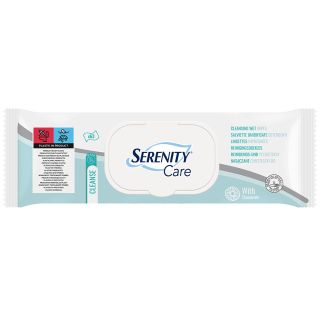 Lingettes nettoyantes Serenity Care